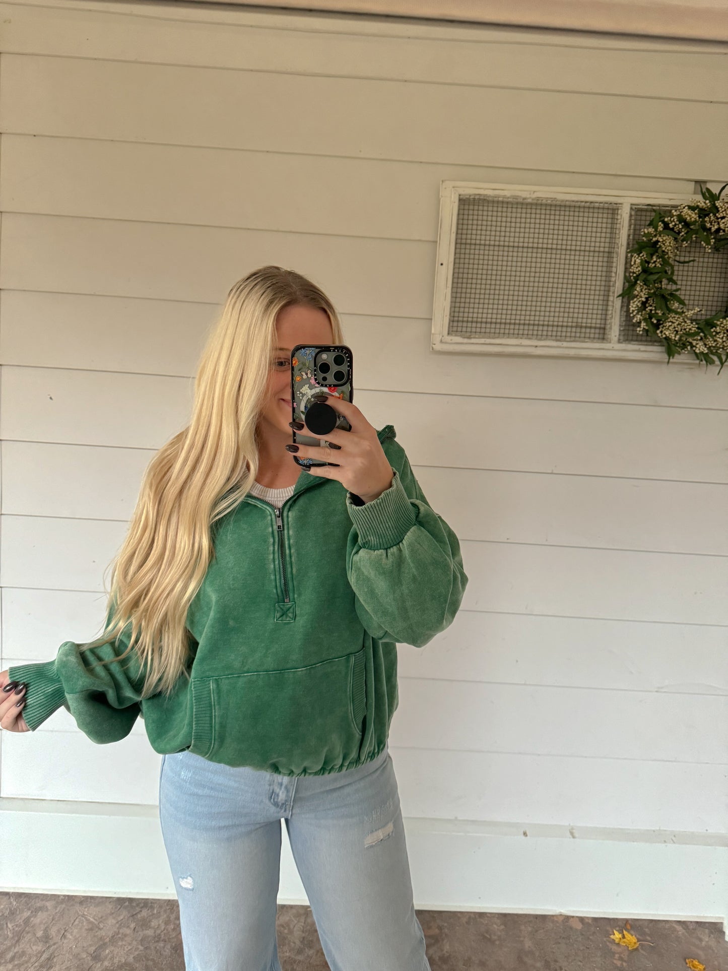 Avery Hoodie -Forest