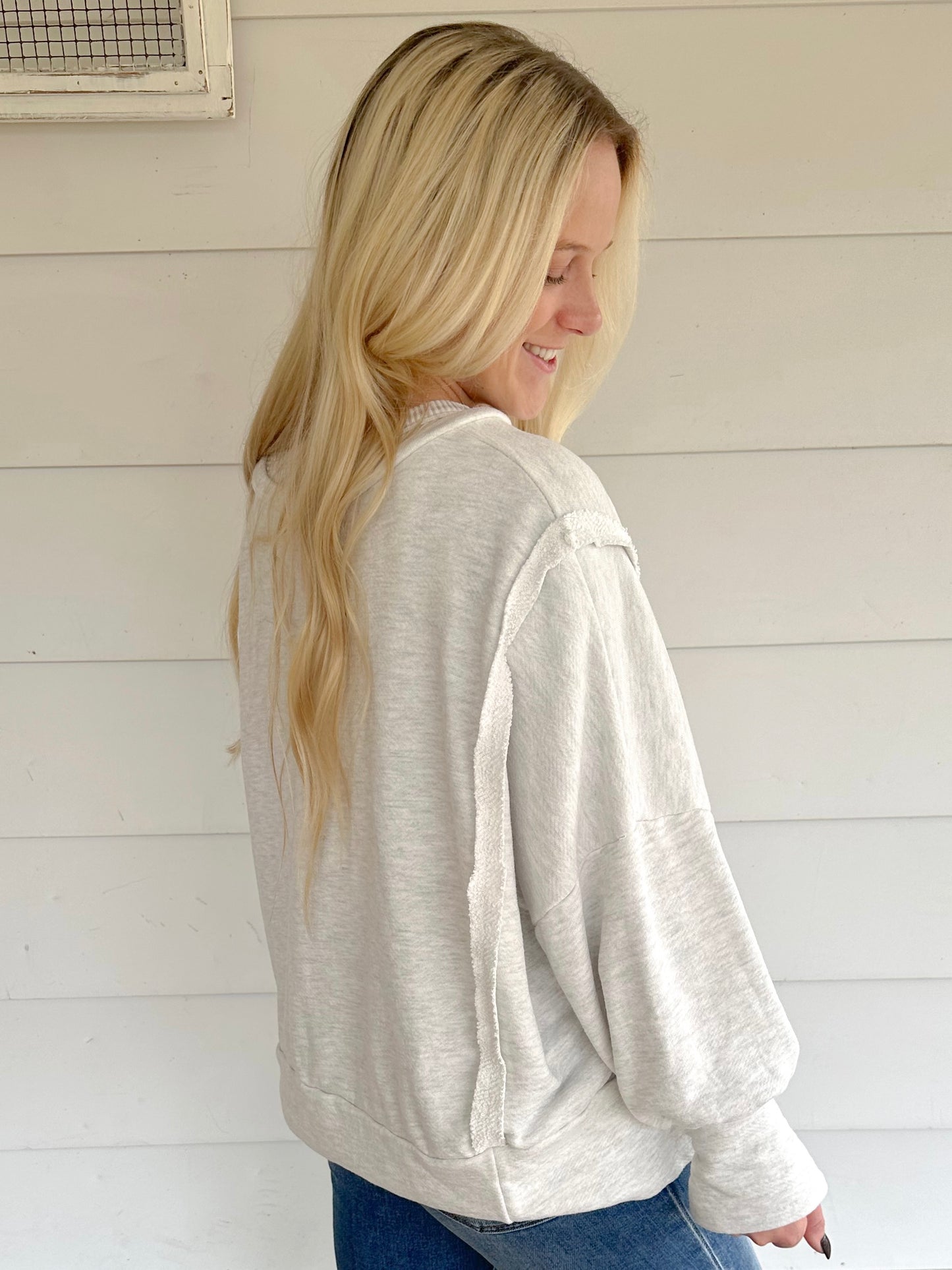 Billiejo Pullover - Ash Grey