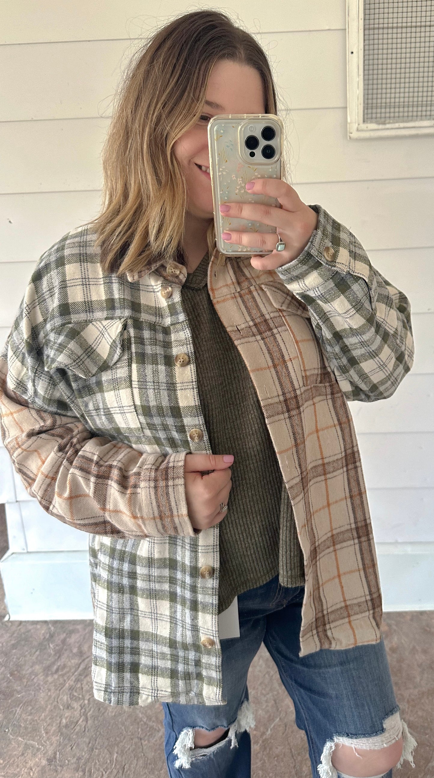 Lanie Shacket -Curvy