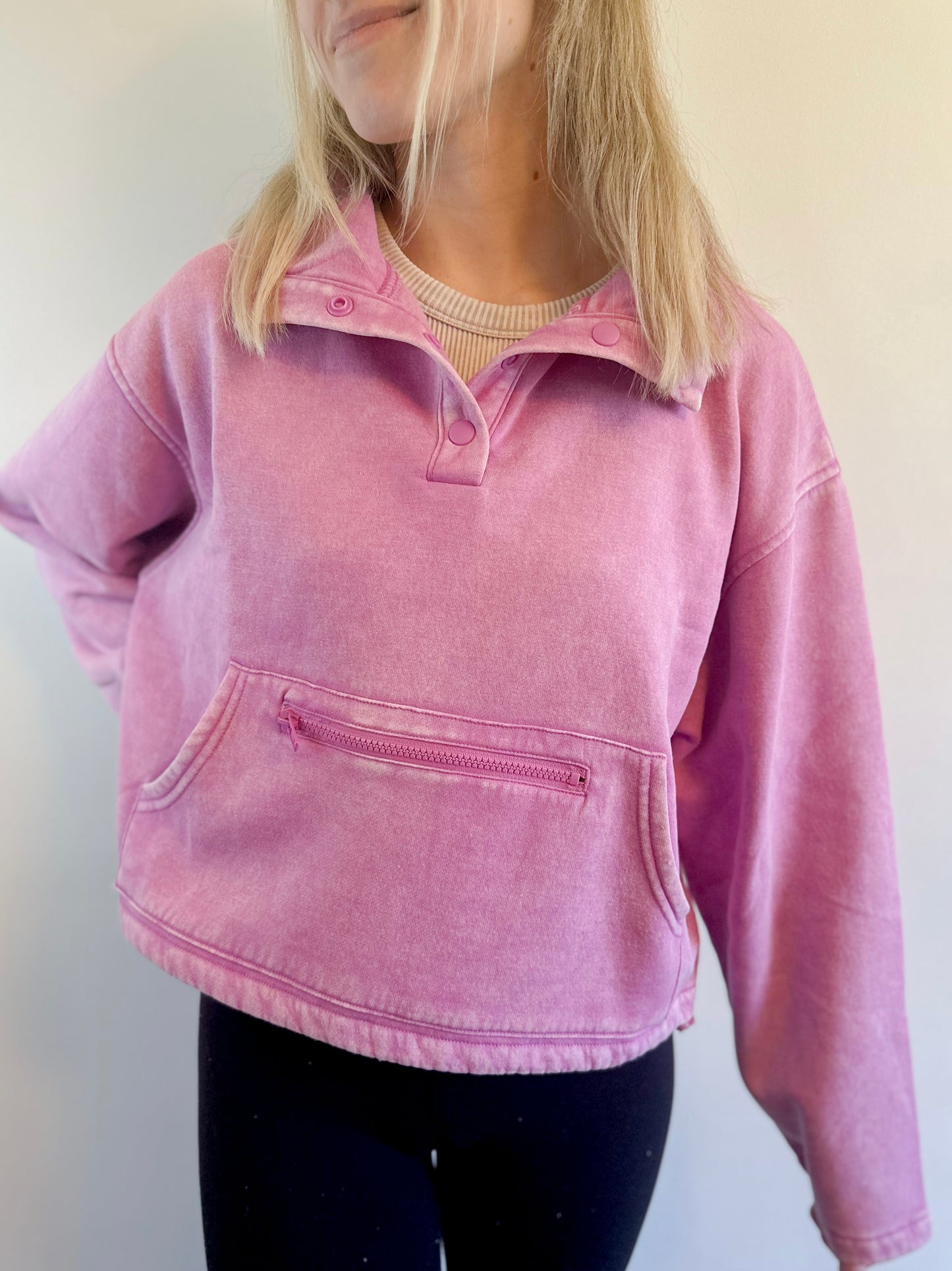 Parker Pullover - Mauve