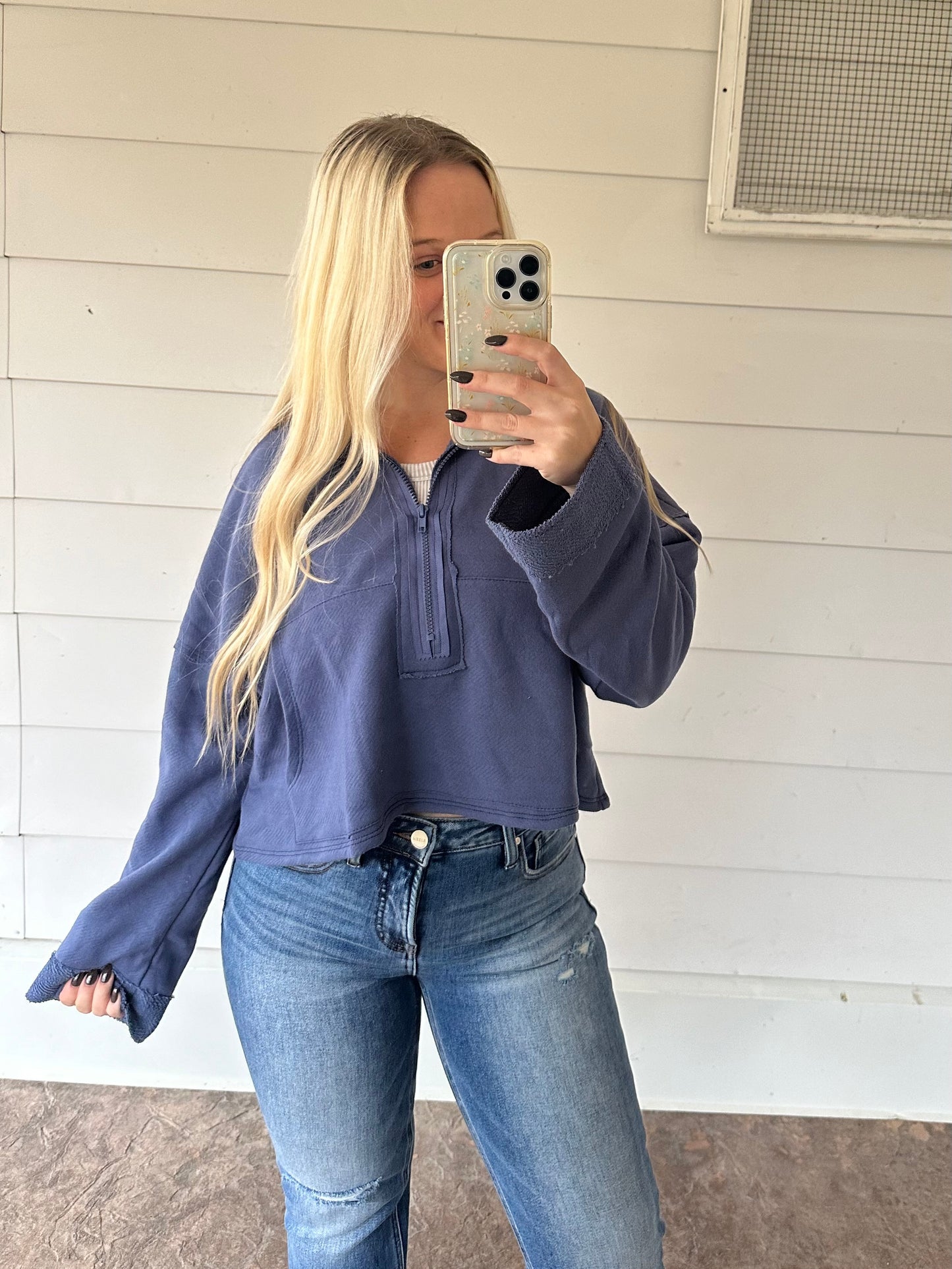 Maci Pullover -Navy