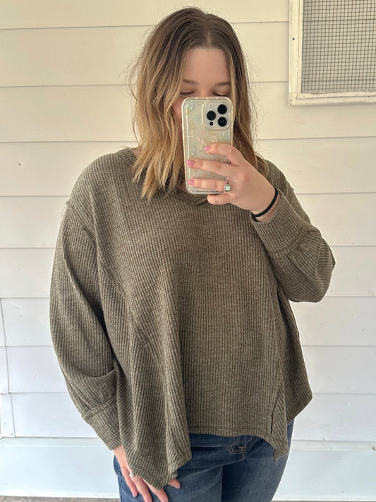 Rayven Knit Top -Curvy