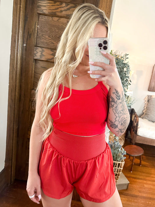 GlideFit Seamless Cami - RUBY Red