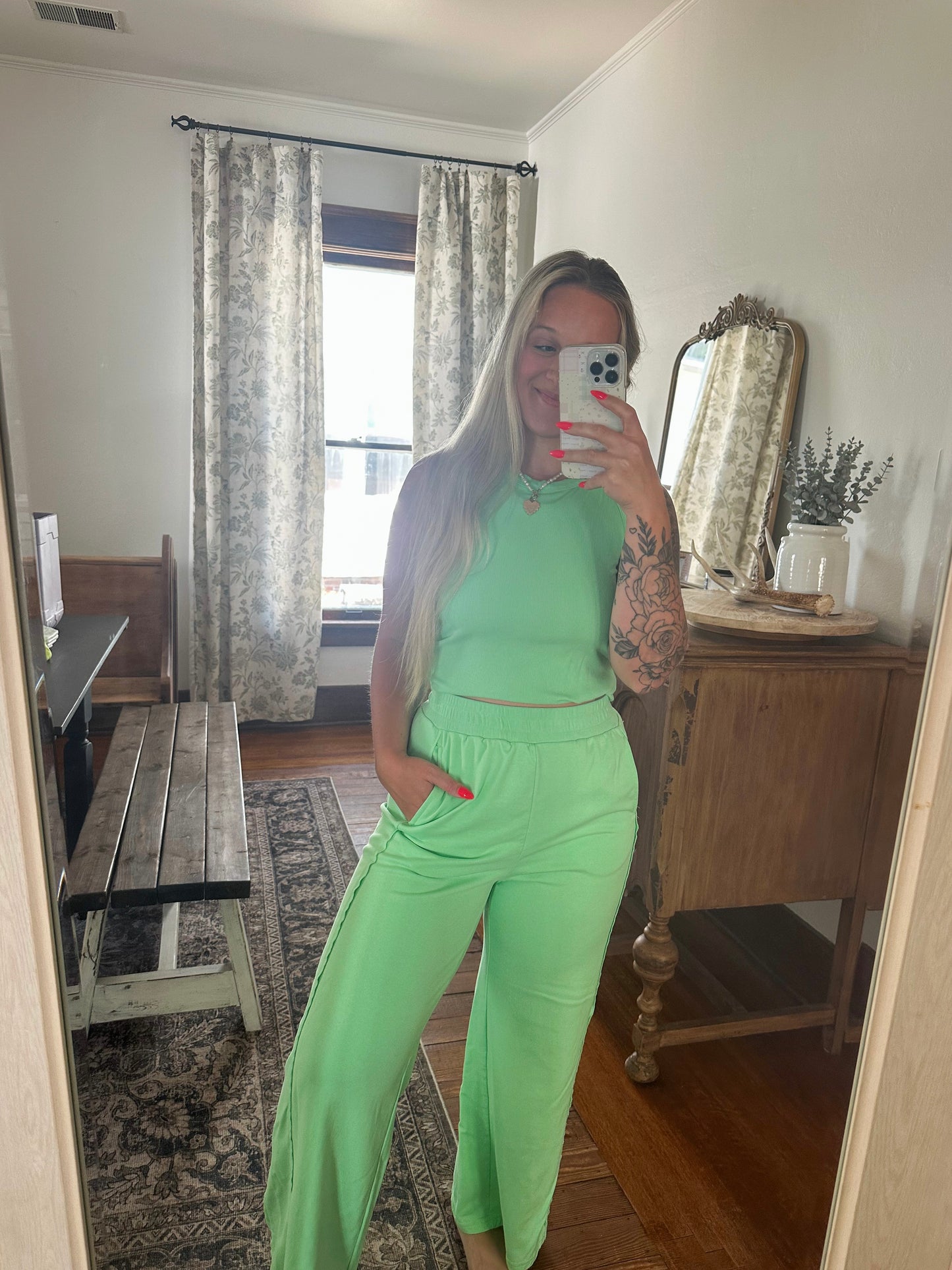 Libby Set - Lime Green