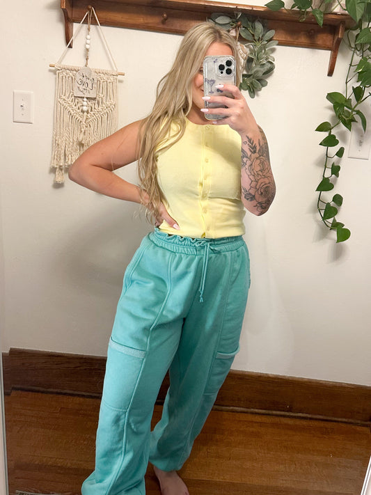 Everyday Joggers - Turquoise