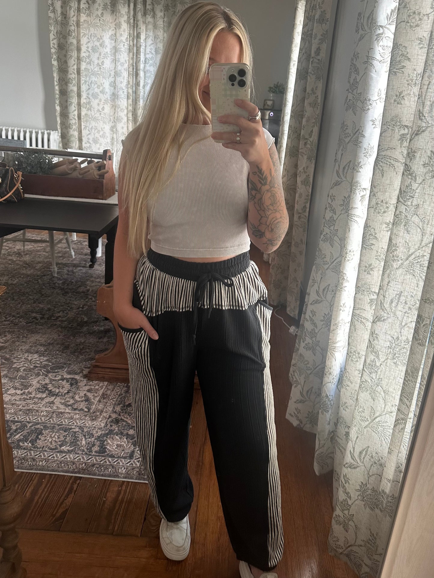 Striped Lounge Joggers