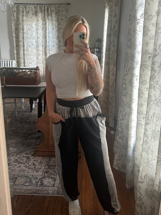 Striped Lounge Joggers