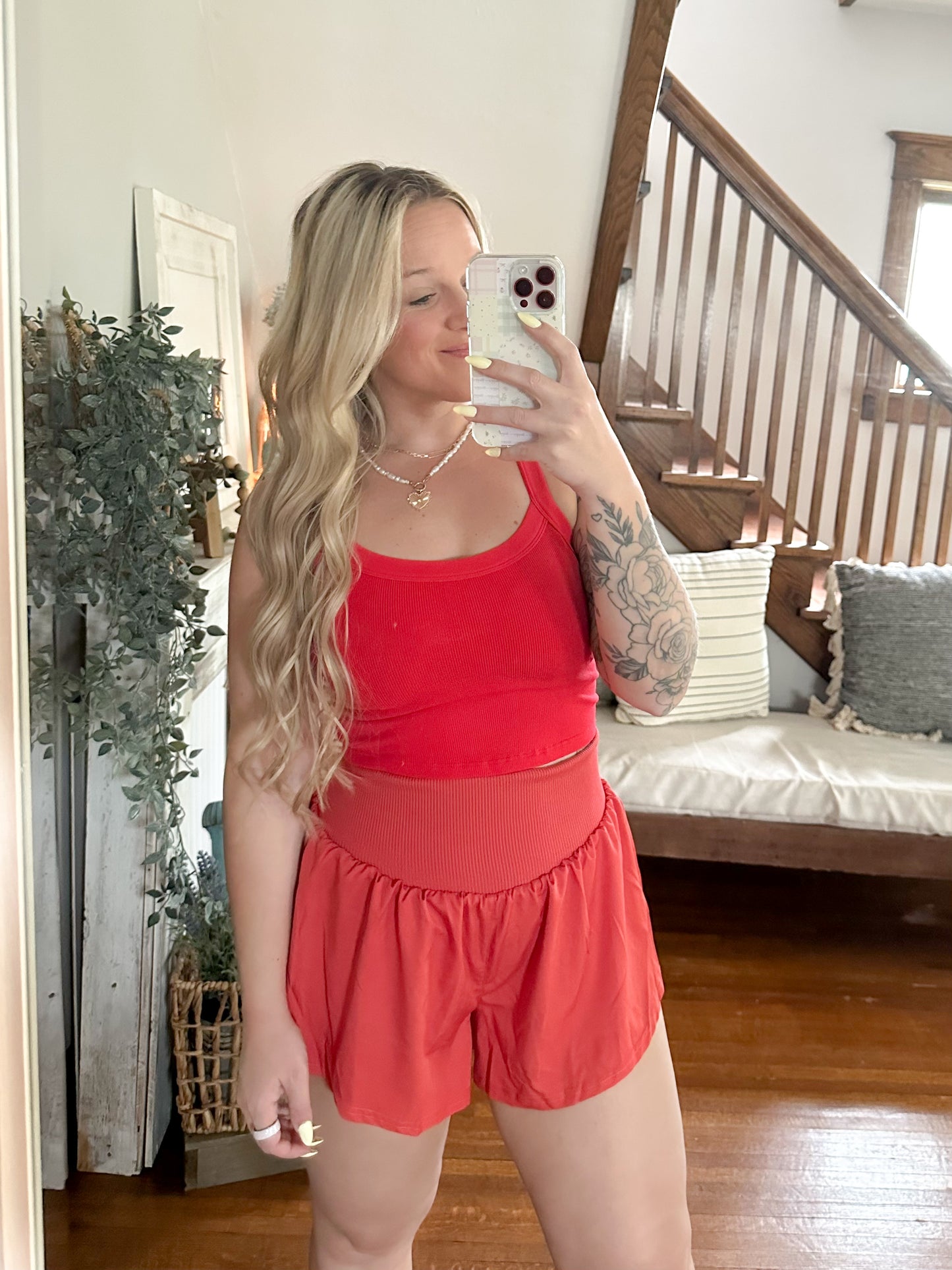 GlideFit Seamless Cami - RUBY Red