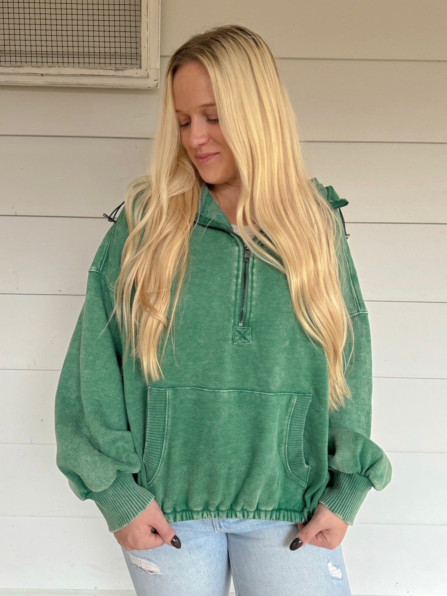 Avery Hoodie -Forest