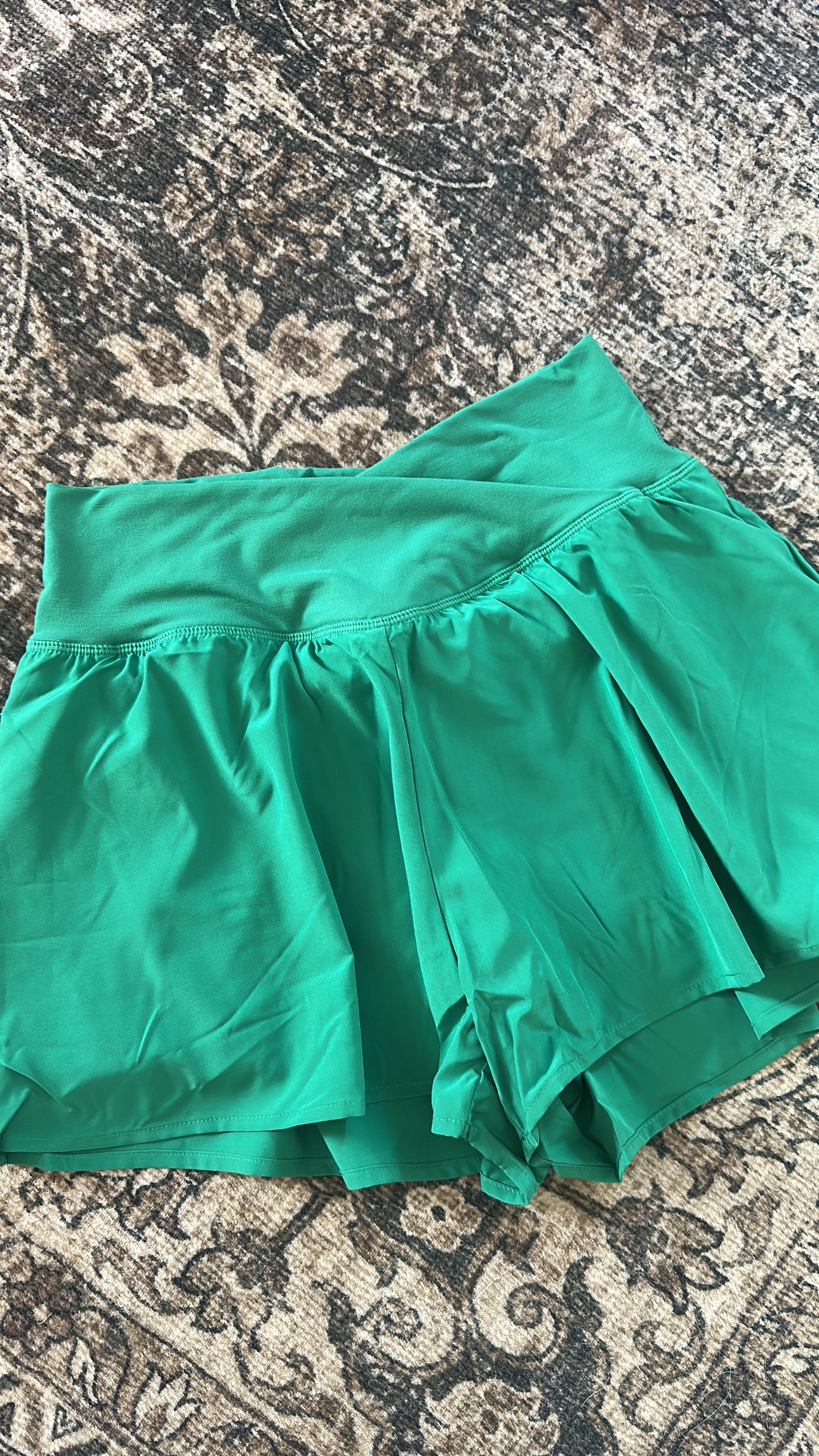 Crossover Flare Short - fresh green