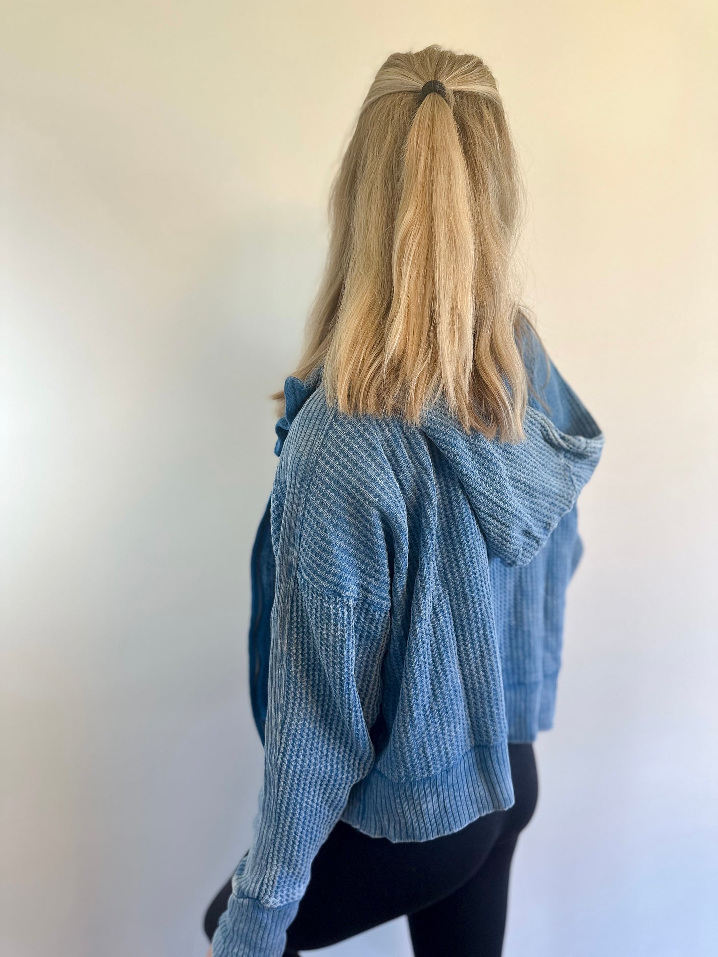 Clara Cotton Washed Zip-Up