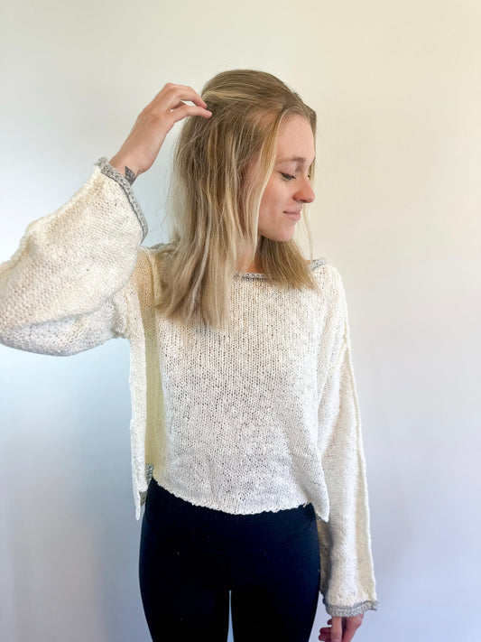 Isla Ivory Sweater