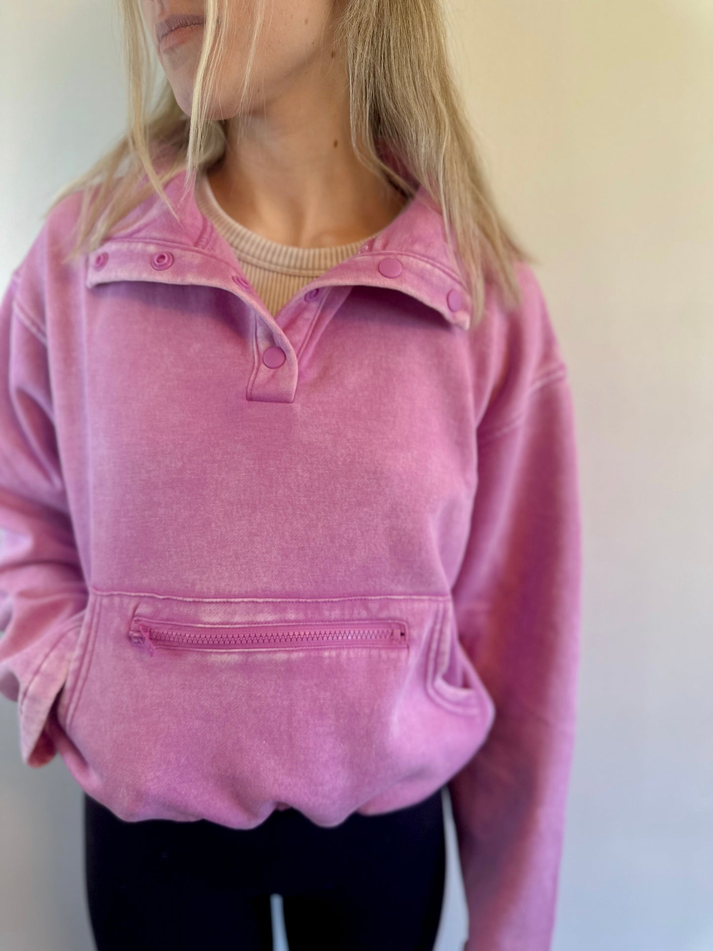Parker Pullover - Mauve