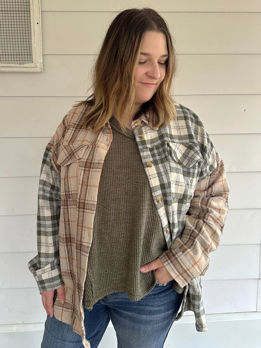 Lanie Shacket -Curvy