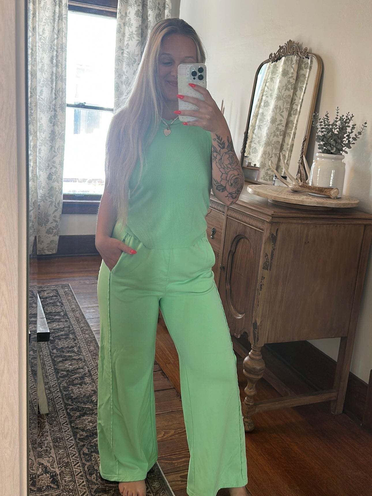 Libby Set - Lime Green