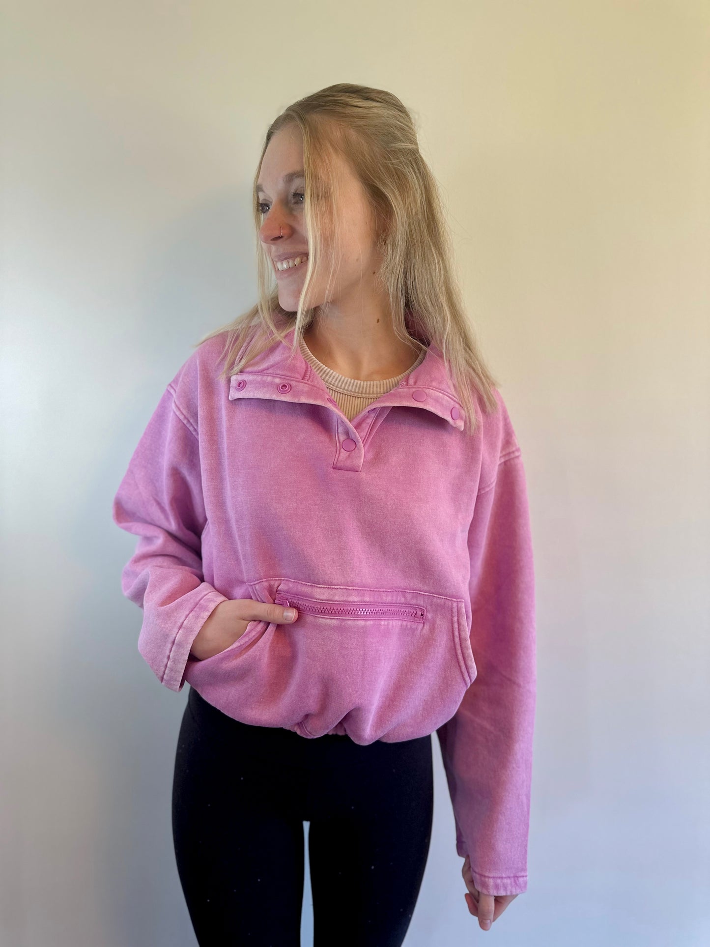 Parker Pullover - Mauve