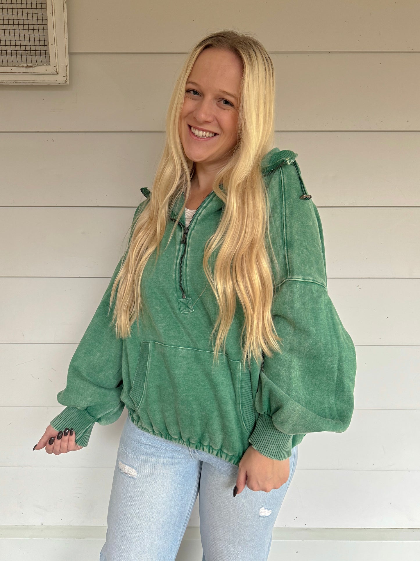 Avery Hoodie -Forest